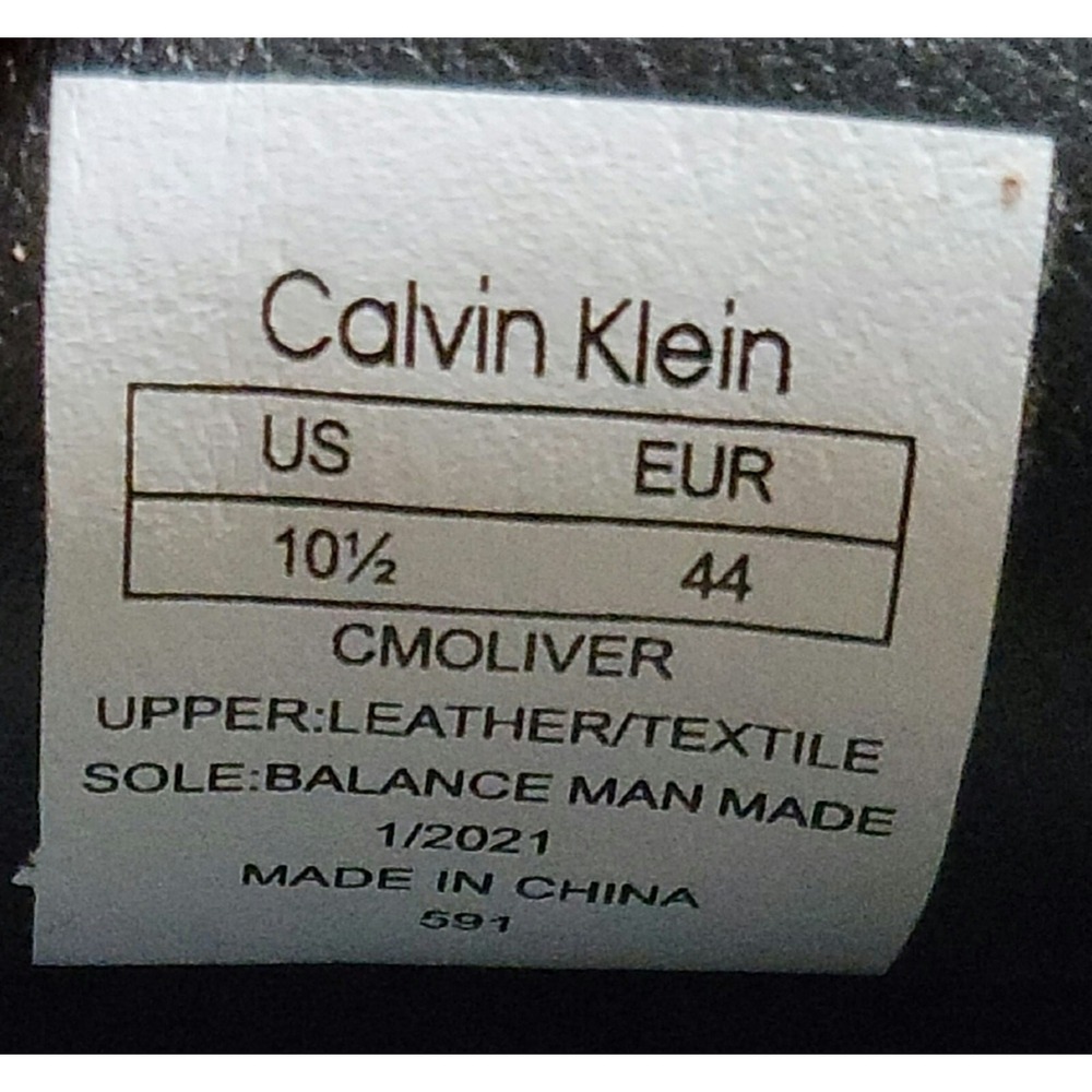 Calvin Klein Oliver Suede Men Driver Shoes Size 10.5US with Box - Picture 12 of 13